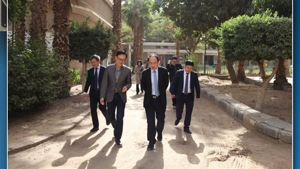  وفد صيني في زيارة للمركز القومي للسينما بمقر استوديو الأهرام