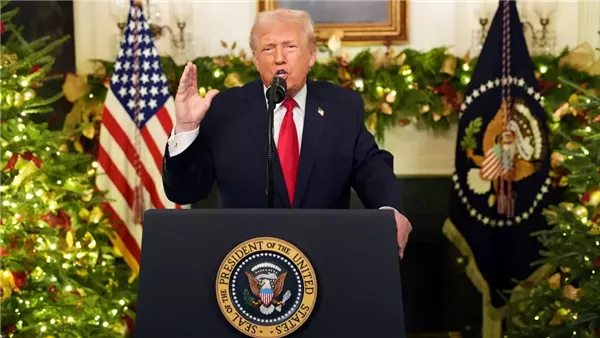 ترامب: الضربات ضد المتطرفين فى نيجيريا هدية عيد الميلاد