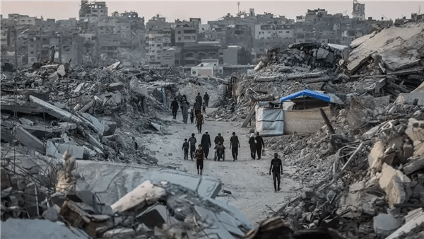 إكسترا نيوز: سكان غزة يأملون بإنهاء معاناتهم والبدء في إعادة الإعمار 