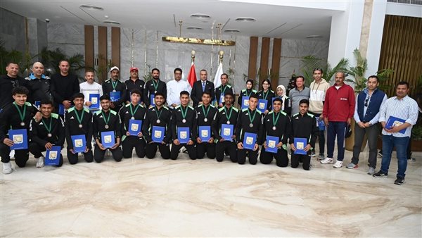 محافظ جنوب سيناء يكرّم الفائزين في أولمبياد المحافظات الحدودية