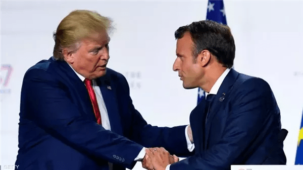 ماكرون يطلب من ترامب رفع العقوبات عن مسؤولين أوروبيين
