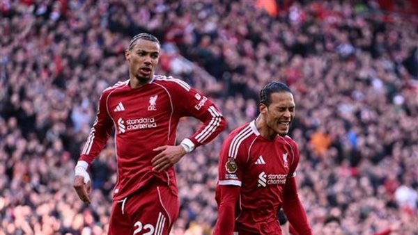 ليفربول يتقدم بثلاثية على وست هام في الشوط الأول