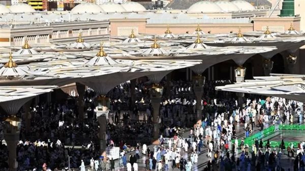 المسجد النبوي يبدأ استقبال المعتكفين في العشر الأواخر من رمضان