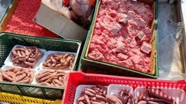 الزراعة: ضبط 215 كيلو فراخ ولحمة رأس فاسدة في الأقصر