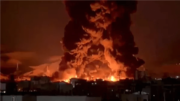 التلفزيون السوري: انفجارات في دمشق ناتجة عن اعتراض إسرائيل صواريخ إيرانية