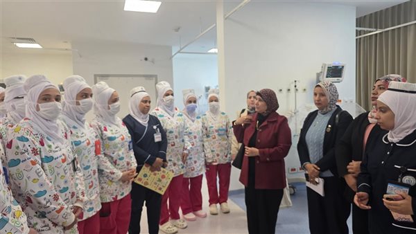 كوثر محمود تشكر أطقم التمريض على جهودها خلال عيد الفطر