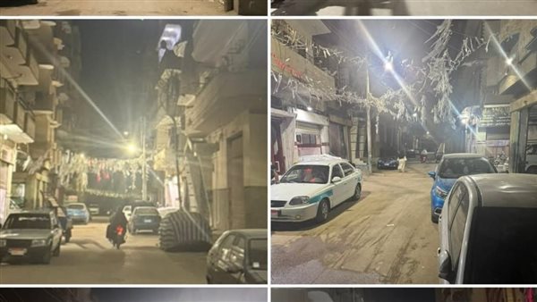 الانتهاء من إصلاح شبكة الإنارة بمنطقة تقسيم فله بالفيوم