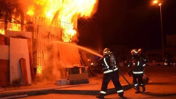 مصرع شاب في حريق شقة بالشرقية