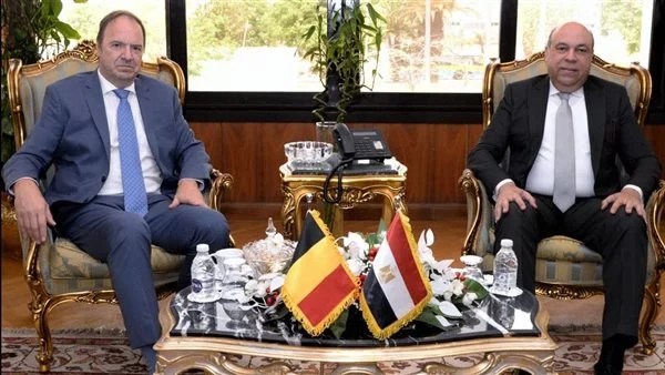 الحفني لسفير بلجيكا: نحرص على توسيع الشراكات الدولية وتعظيم الاستفادة من الإمكانات المصرية المتطورة