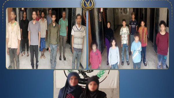حبس عصابة استغلال الأطفال في أعمال التسول بالقاهرة