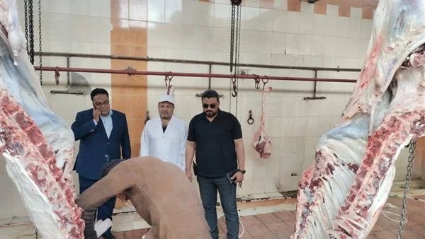 روساء المدن يتفقدون المجازر في عيد الاضحى بدمياط
