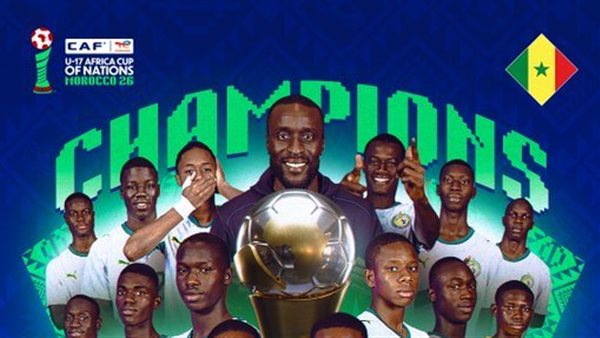 السنغال تنهي مغامرة تنزانيا وتتوج بكأس أمم أفريقيا للناشئين