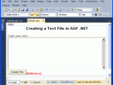 Creating Text Files In Asp Net Using Vb Net