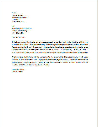 Introduction Email To Client Template Word Excel Templates