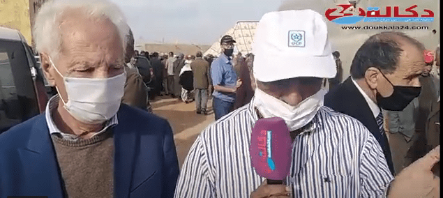 دكالة 24 تنقل لحظة وداع المرحوم المناضل مسعود أبو زيد الى مثواه الأخير و تستقي شهادات في حقه