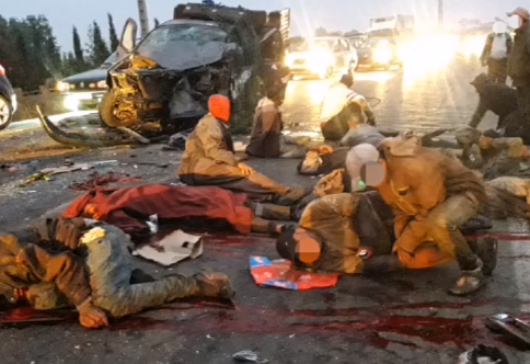 مروع …قتلى و جرحى في اصطدام سيارتين بالقرب من “مصور راسو “بالجديدة