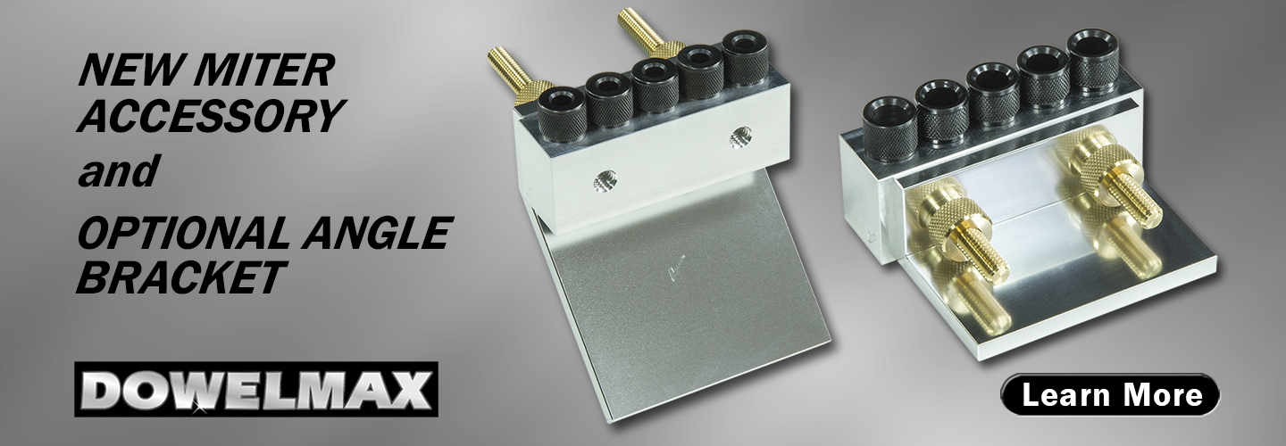 Dowelmax Precision Engineered Dowel Jig Systems and Router 