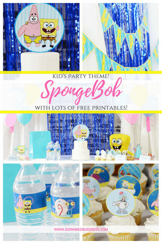 Spongebob Birthday Party Theme Lots Of Ideas And Free Printables