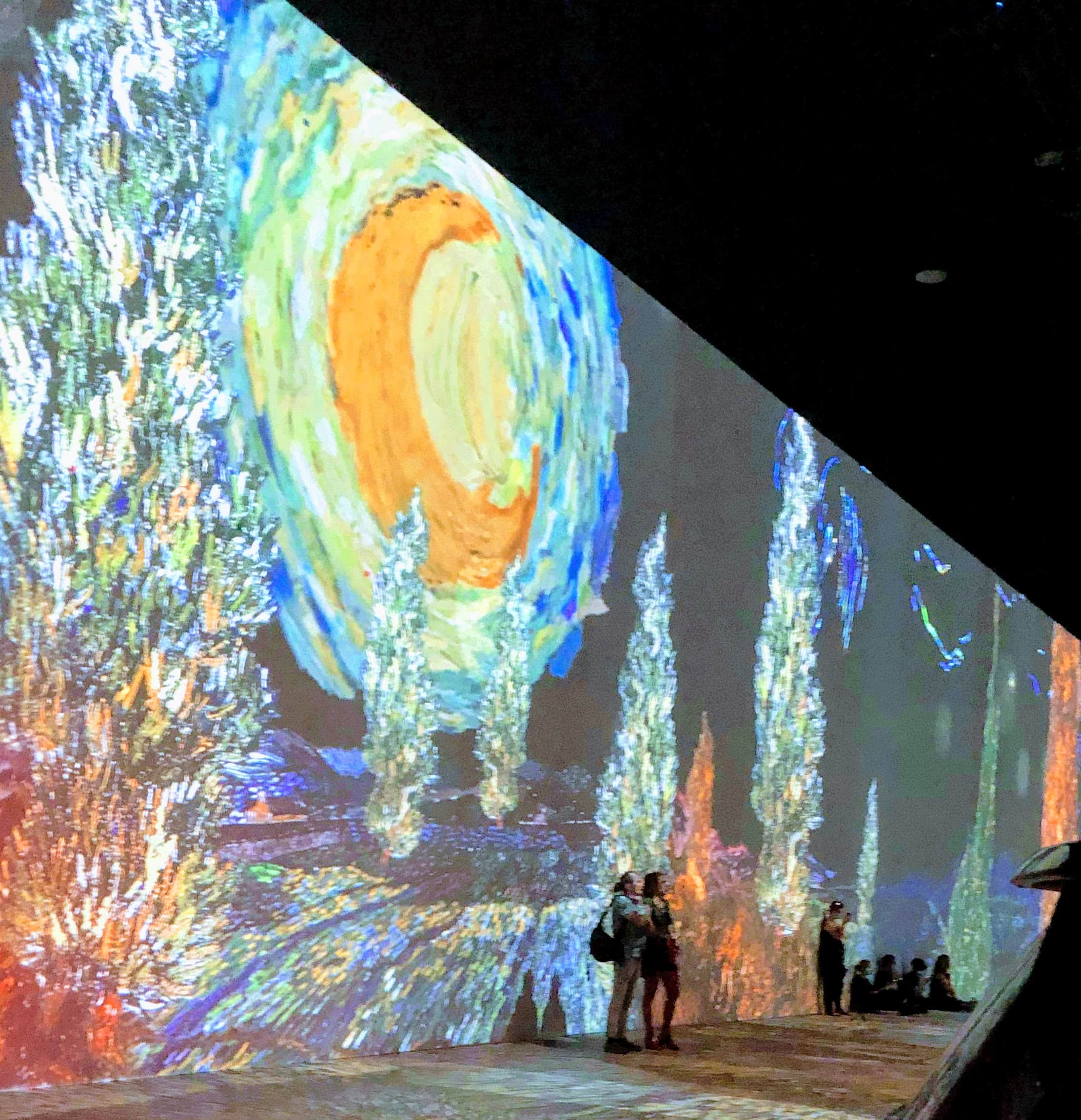 Vincent van Gogh by car exhibit in Toronto during the summer of 2021