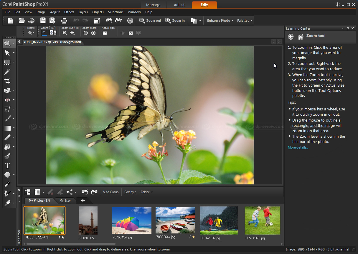 39 reviews submitted with a 6.1 average score. Corel Launches Paintshop Pro X4 Image Processing Software Digital Photography Review