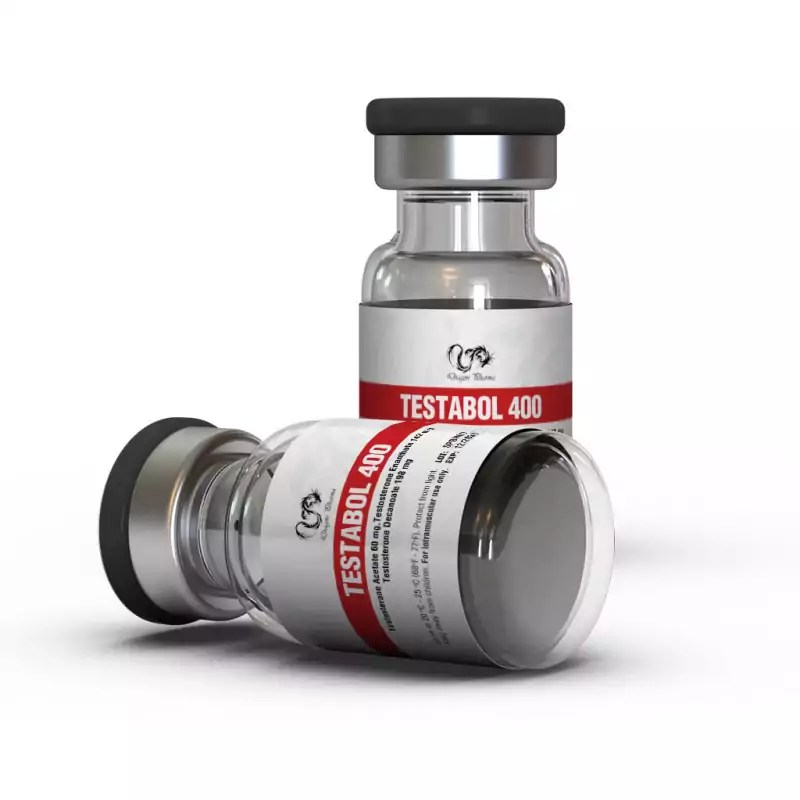 Dragon Pharma Testabol 400 high-potency testosterone blend vial