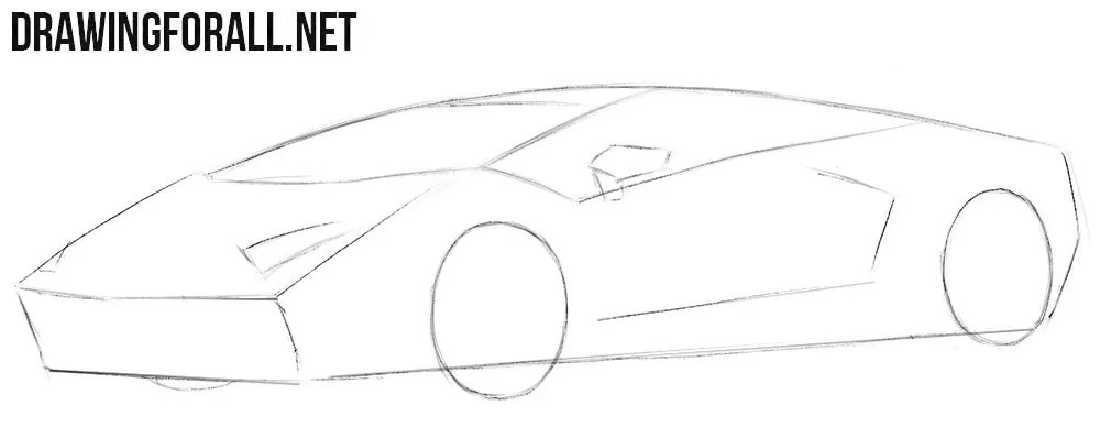 Sadly, once you get stuck, it can be hard to get started again,. How To Draw A Lamborghini Aventador