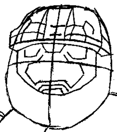 Cinder ii (my design) · 5. How To Draw Spartans From Halo With Easy Step By Step Drawing Tutorial How To Draw Step By Step Drawing Tutorials