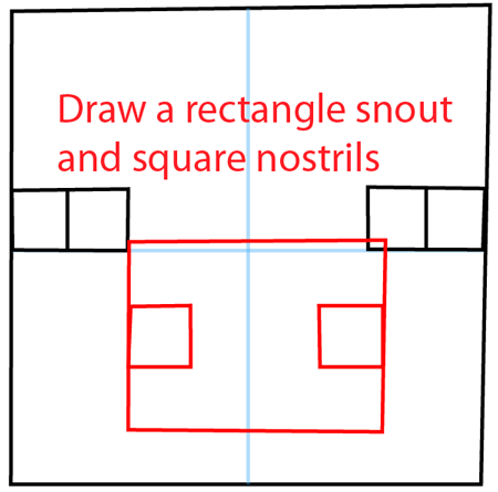 How To Draw Pig From Minecraft With Easy Step By Step Drawing Tutorial How To Draw Step By Step Drawing Tutorials