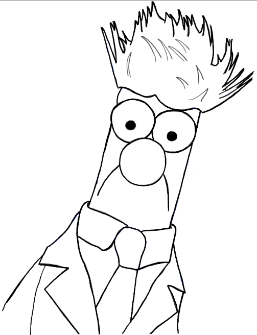The main focus of the season's curriculum is children getting along in their world, dealing with themes of conflict resolution, entering social groups and understanding feelings. How To Draw Beaker From The Muppets Movie And Show In Easy Steps How To Draw Step By Step Drawing Tutorials