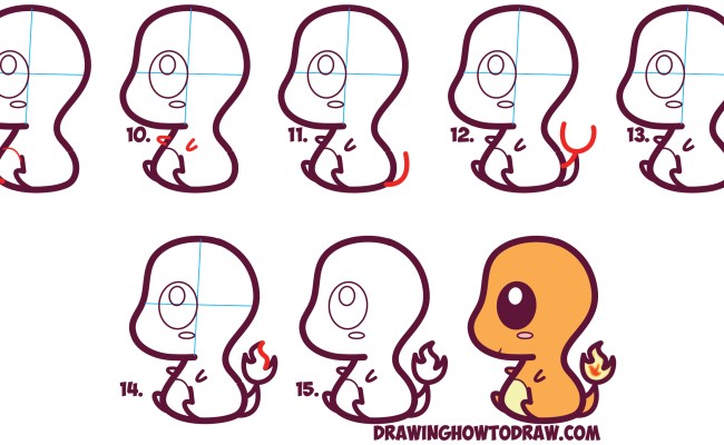 How To Draw Charmander Pokemon Step By Step Easy – Cuitandokter