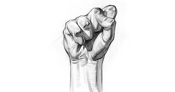 Learn how to draw step by step in a fun way!come join and follow us to learn how to draw. Fist Drawing Realistic Drawing Skill