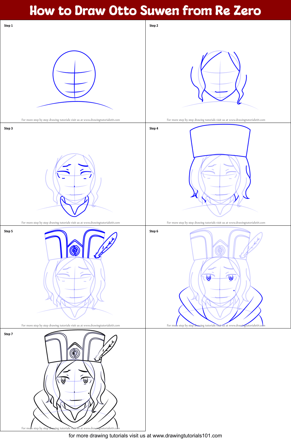 photo Re Zero Otto Png how to draw otto suwen from re zero