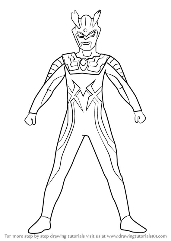 Apa saja yang termasuk tahap finishing dalam membuat kerajinan dengan inspirasi objek budaya tampines Step By Step How To Draw Ultraman Zero Drawingtutorials101 Com
