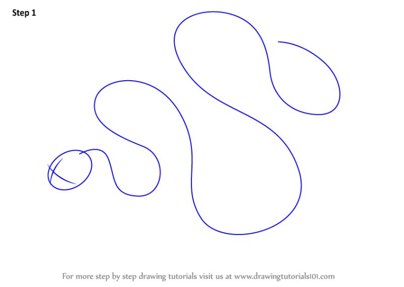 Learn How To Draw A Python Reptiles Step By Step Drawing Tutorials - Stunning Colorful Design - High Resolution