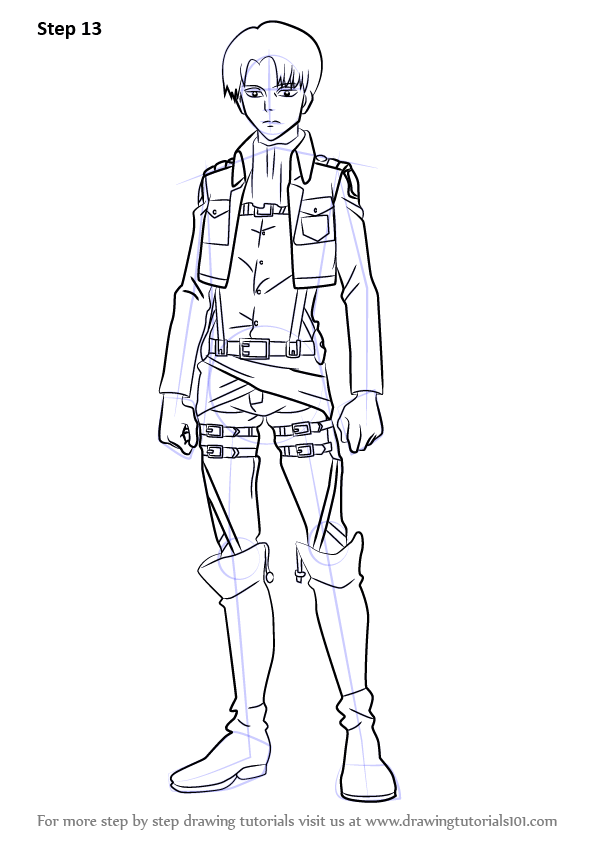 wallpapers Levi Anime Character Full Body to draw levi from attack on titan