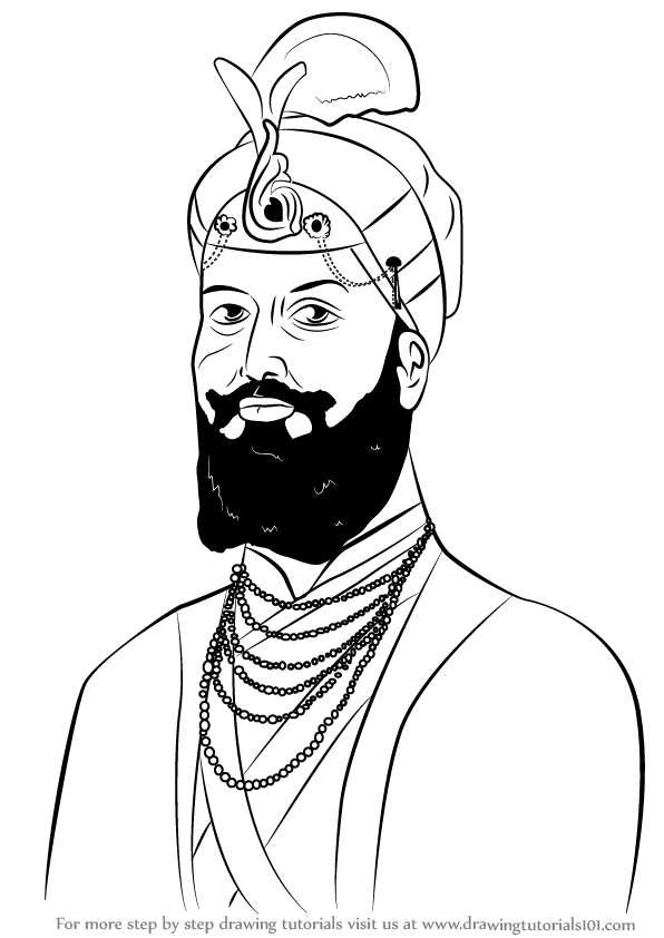 See how to draw the parthenon then and now. Learn How to Draw Guru Hargobind (Hinduism) Step by Step : Drawing