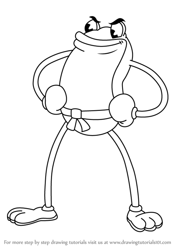 It is a creative medium, one that is easy to start and hard to stop. Learn How to Draw Croaks from Cuphead (Cuphead) Step by