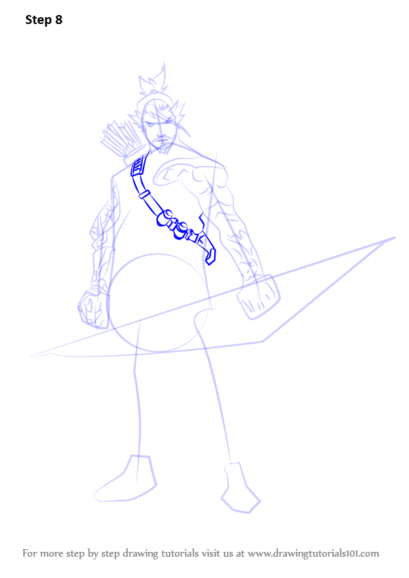 pics How To Draw Hanzo Overwatch learn how to draw hanzo from overwatch