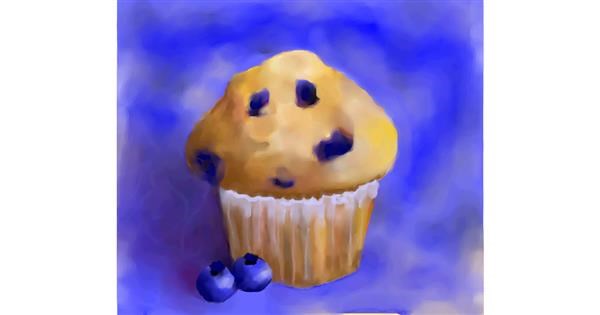 Set Von Capkakes Hand Zeichnen Schokolade Und Zitruskuchen Wandposter Poster Platzchen Muffin Cupcake Myloview De