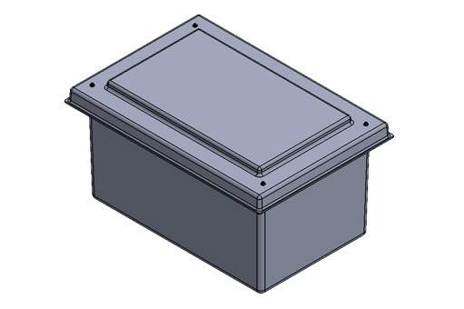 160 ltr GRP Water Tank - Prefabricated SWIFTflow Water Tank