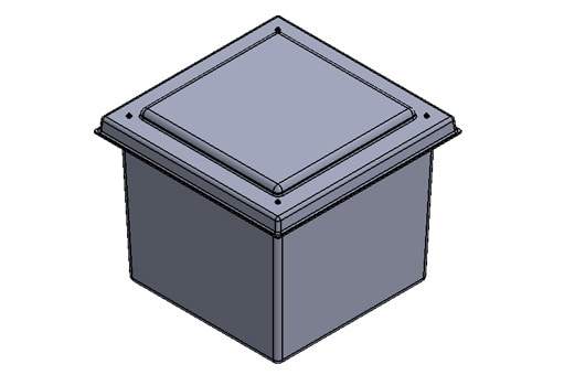 225 ltr GRP Water Tank - Prefabricated SWIFTflow Water Tank