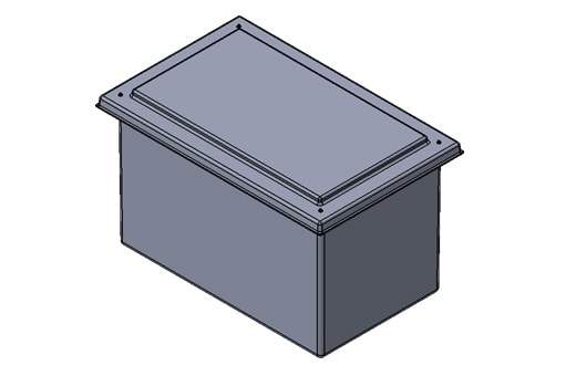 454 ltr GRP Water Tank - Prefabricated SWIFTflow Water Tank