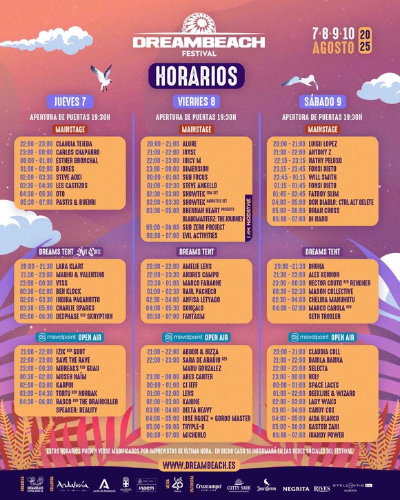 Dreambeach arranca su undécima edición en Almería