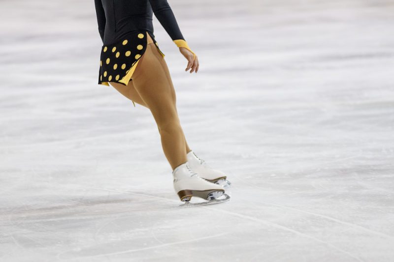 Ice skating