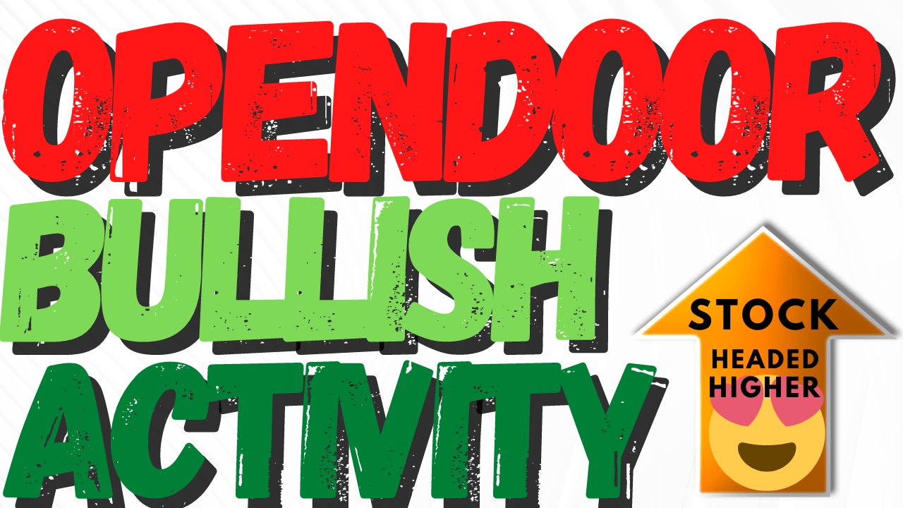 Bullish Activity on OPENDOOR stock…