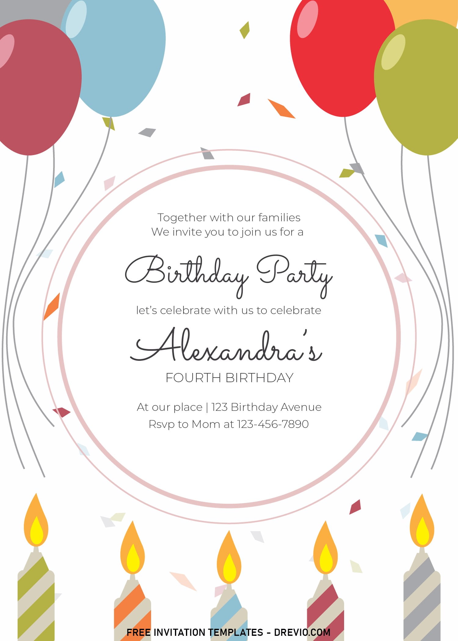 Free Customizable Invitation Templates