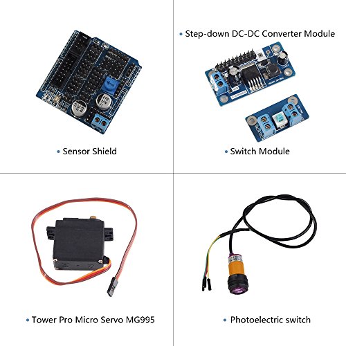 SunFounderSmartCarKitforArduinowithUnoR3ObstacleAvoidingLine