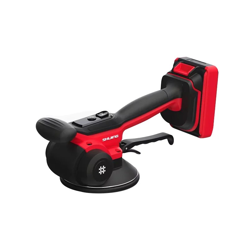 SHIJING akkumulátoros lapvibrátor 123mm E9393