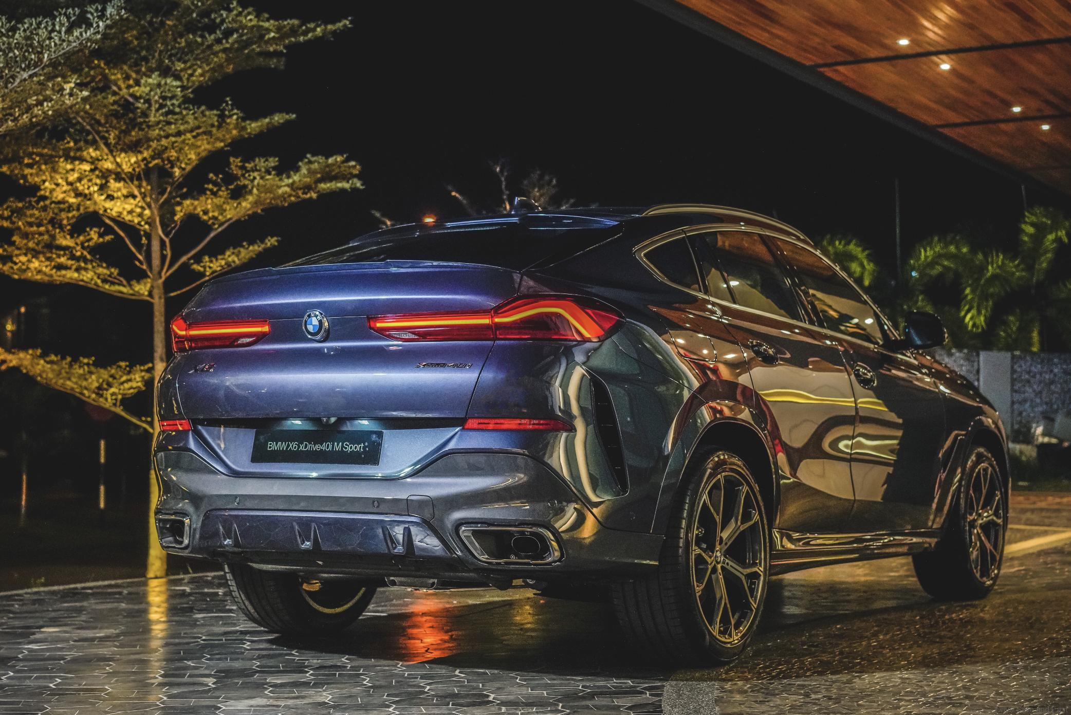 Bmw x6 xdrive40i m sport launched in malaysia