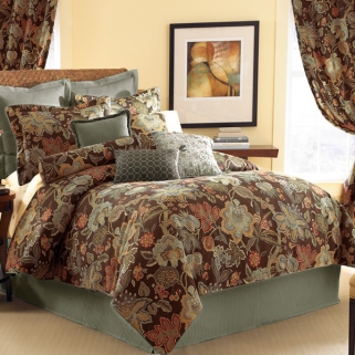 Amazon Com Rose Tree Abigail Queen Comforter Set Home Kitchen